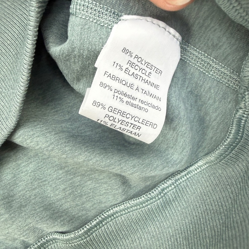 Vuori Halo Modern Crew Pullover Women Size S Sage Green Heather VW241 Sweatshirt - Picture 8 of 9